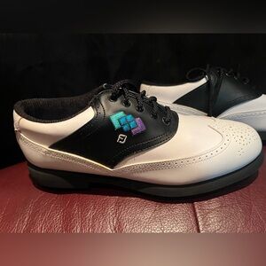 Stylish Black and White Men's Shoes